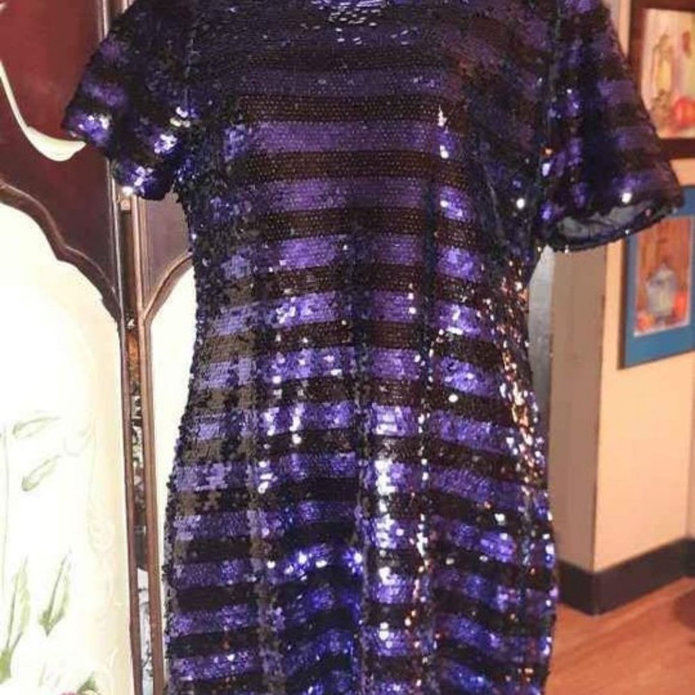 WET SEAL LADIES SIZE LARGE purple dress